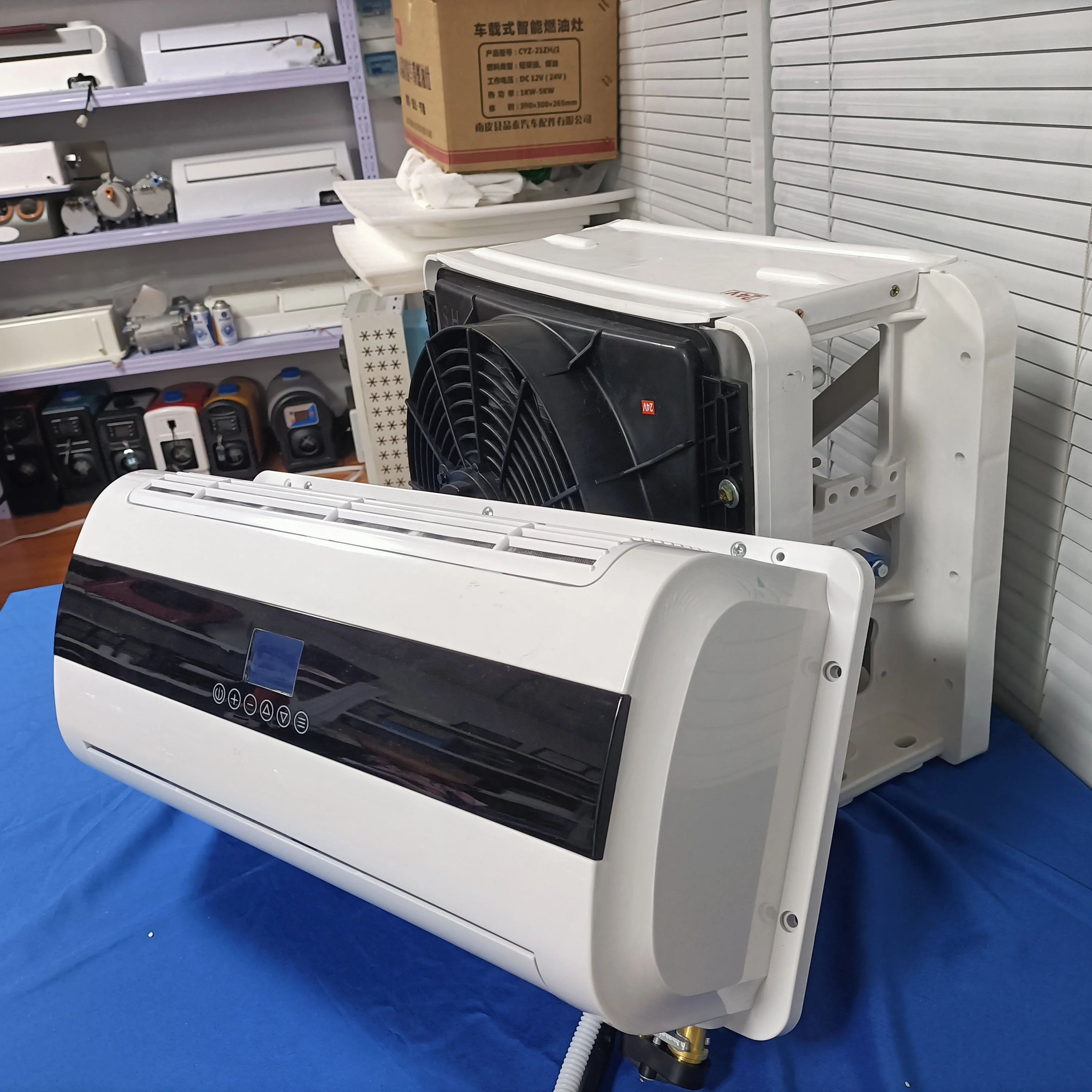 DC 12V 48V EV A/C Electric Car Air Conditioning System Park Cooler for Truck RV Car Air Conditioner
DC 12V 48V EV A/C Electric Car Air Conditioning System Park Cooler for Truck RV Car Air Conditioner
