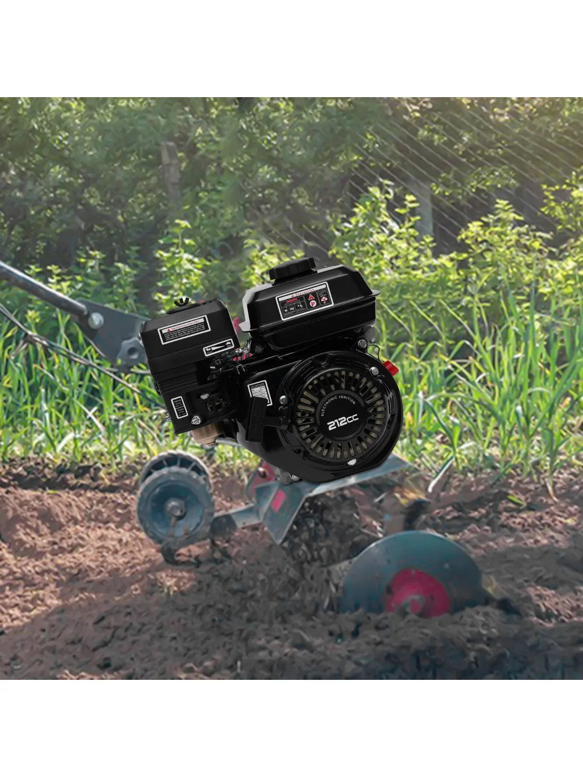212cc 7.5 Hp 4 Stroke Engine Gas Powered Engine Pull Start Horizontal Motor W/Single Cylinder System Gas for Lawn Mower Go Kart
212cc 7.5 Hp 4 Stroke Engine Gas Powered Engine Pull Start Horizontal Motor W/Single Cylinder System Gas for Lawn Mower Go Kart