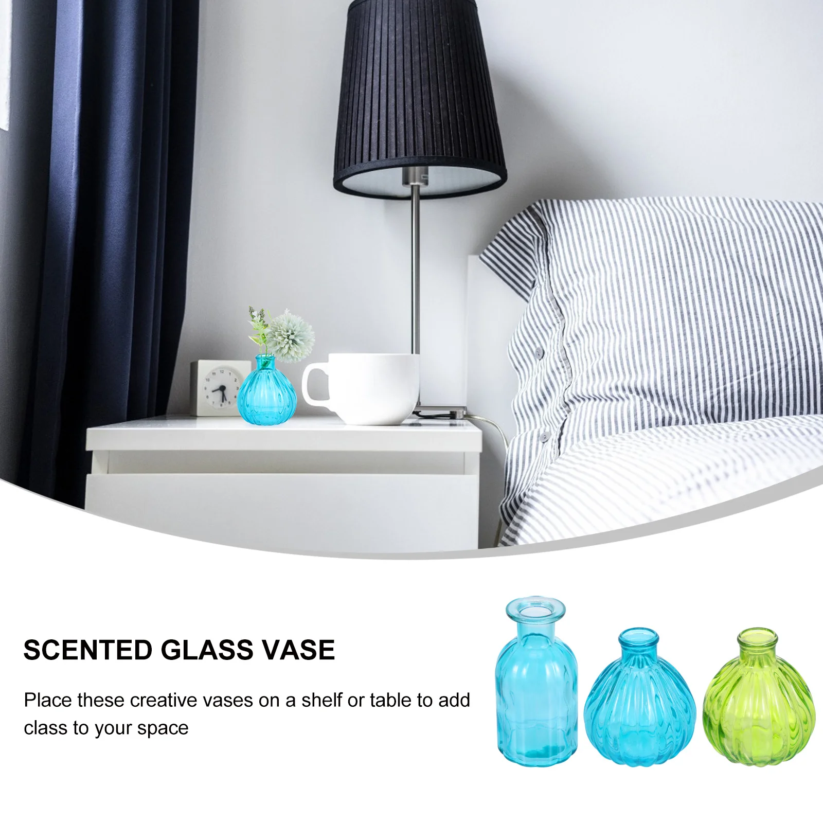 3Pcs Glass Bud Vase Set Simple Style Smooth Touch Flower Arrangement Containers for Home Decoration Desktop Use Wedding
3Pcs Glass Bud Vase Set Simple Style Smooth Touch Flower Arrangement Containers for Home Decoration Desktop Use Wedding