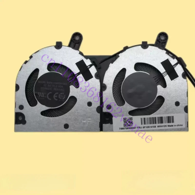 CPU Fan For Lenovo IdeaPad Slim 5 16IMH9 5 16AHP9 5 16IAH8 5 16IRL8 Notebook Cooler Fans 5F10S14105 BAPA1206R5HY003
CPU Fan For Lenovo IdeaPad Slim 5 16IMH9 5 16AHP9 5 16IAH8 5 16IRL8 Notebook Cooler Fans 5F10S14105 BAPA1206R5HY003