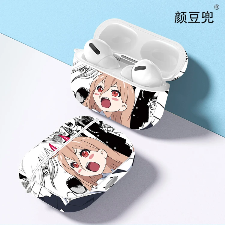 Chainsaw Man Anime Power Case For AirPods 2 1 Earphone Case Black Silicone Protective Cover For AirPods Pro 2 Case For AirPods 3
Chainsaw Man Anime Power Case For AirPods 2 1 Earphone Case Black Silicone Protective Cover For AirPods Pro 2 Case For AirPods 3