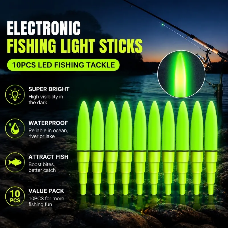 Bright Electronic Float Tail Light Multi Model Glow Lamp Head Night Fishing Luminous Stick Practical Angling Buoy Accessory
Bright Electronic Float Tail Light Multi Model Glow Lamp Head Night Fishing Luminous Stick Practical Angling Buoy Accessory