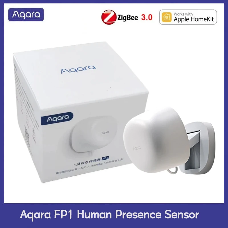 Aqara FP1 Human Presence Sensor Smart Human Body Exists Detector ZigBee 3.0 Smart Home For APP Aqara home Homekit APP
Aqara FP1 Human Presence Sensor Smart Human Body Exists Detector ZigBee 3.0 Smart Home For APP Aqara home Homekit APP