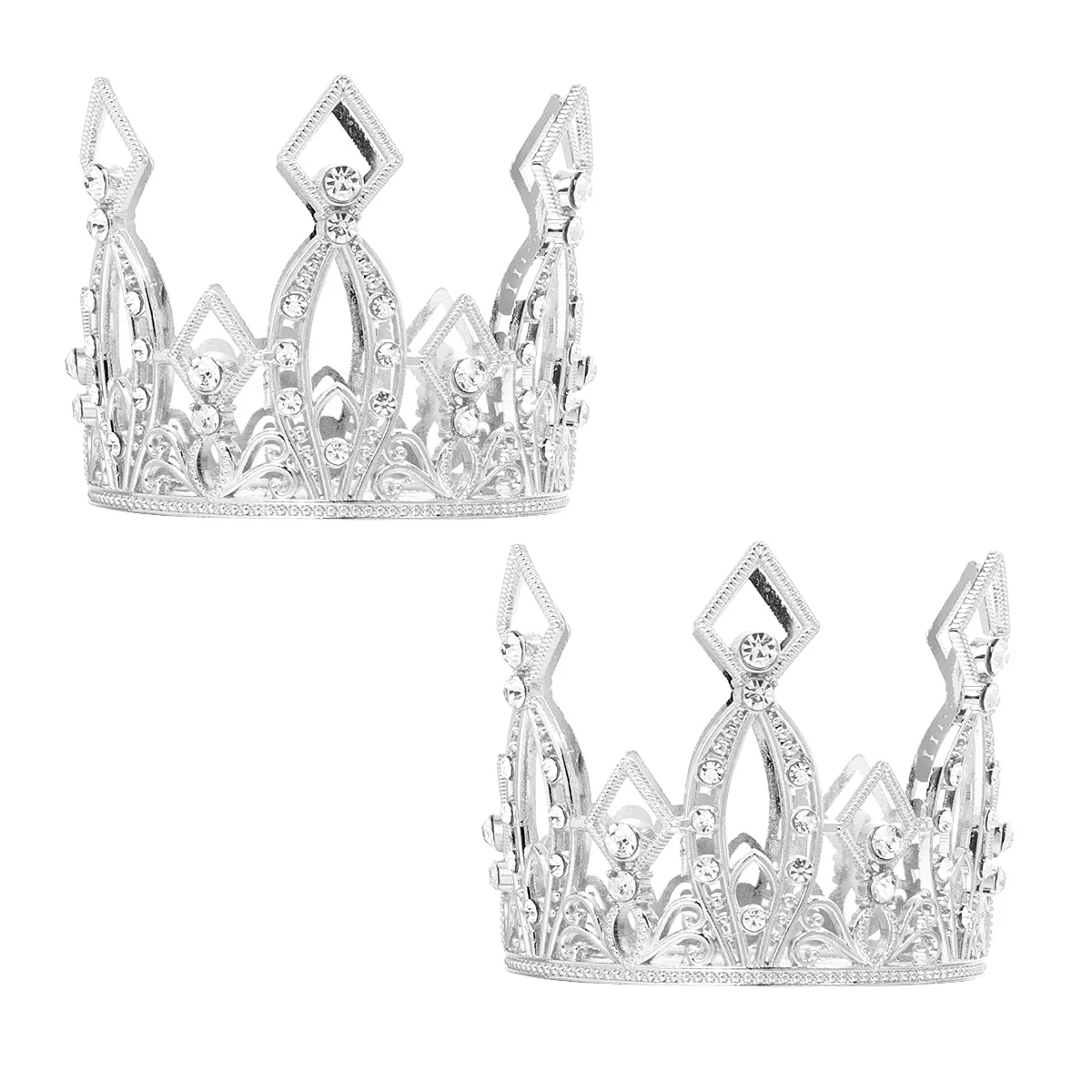 2Pcs Crown Decorations Cake Toppers Beautiful Bride Wedding Anniversary Party Supplies Bright Pattern NonEdible
2Pcs Crown Decorations Cake Toppers Beautiful Bride Wedding Anniversary Party Supplies Bright Pattern NonEdible