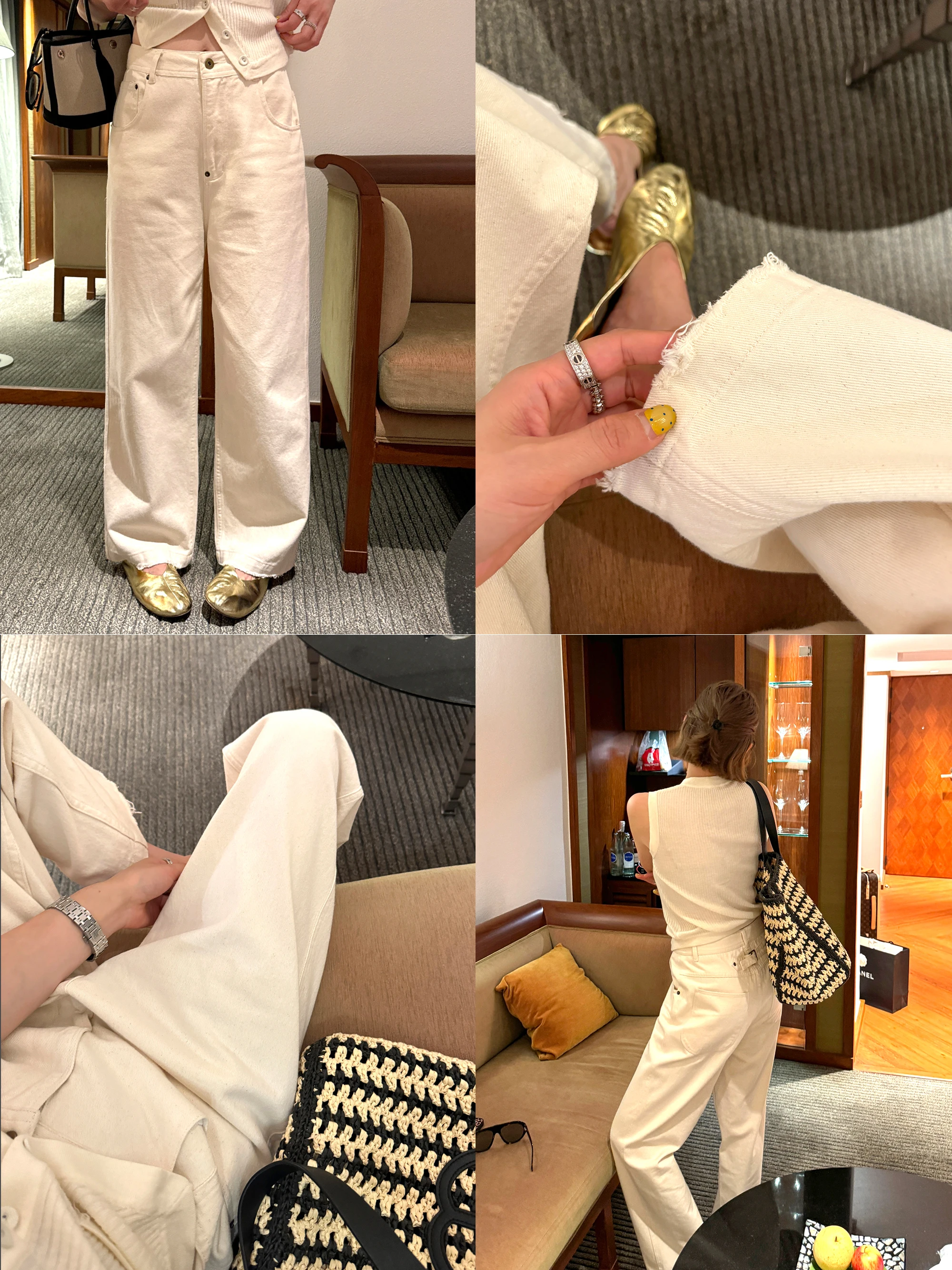 Summer 2026 New Lazy Casual Cotton Straight Leg White Jeans Women's Pure Cotton Comfortable Loose Fit Classic Style Jeans
Summer 2026 New Lazy Casual Cotton Straight Leg White Jeans Women's Pure Cotton Comfortable Loose Fit Classic Style Jeans