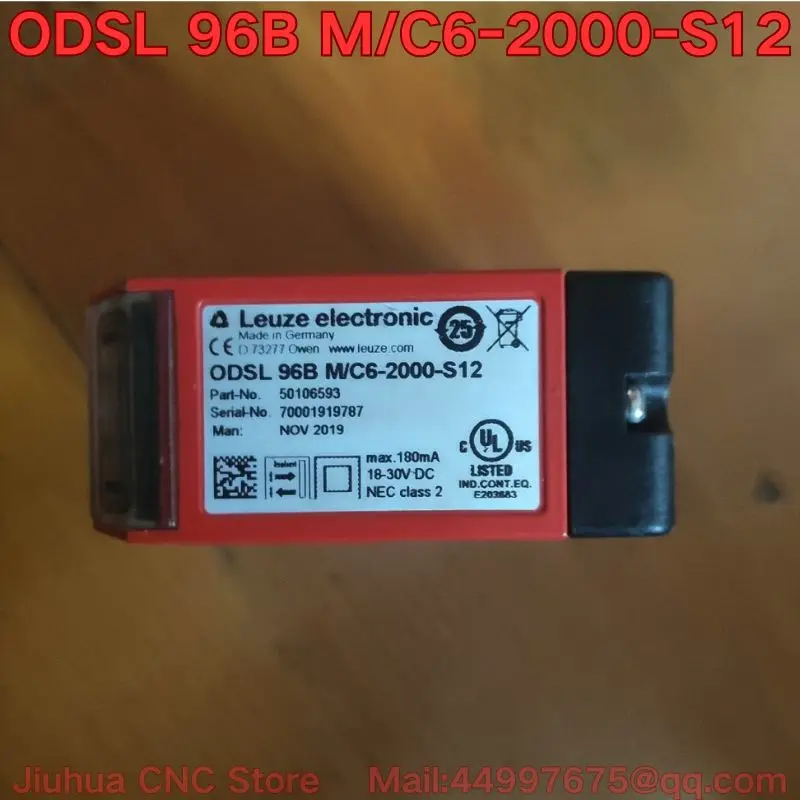 Second-hand ODSL 96B M/C6-2000-S12 photoelectric sensor function test is normal
Second-hand ODSL 96B M/C6-2000-S12 photoelectric sensor function test is normal