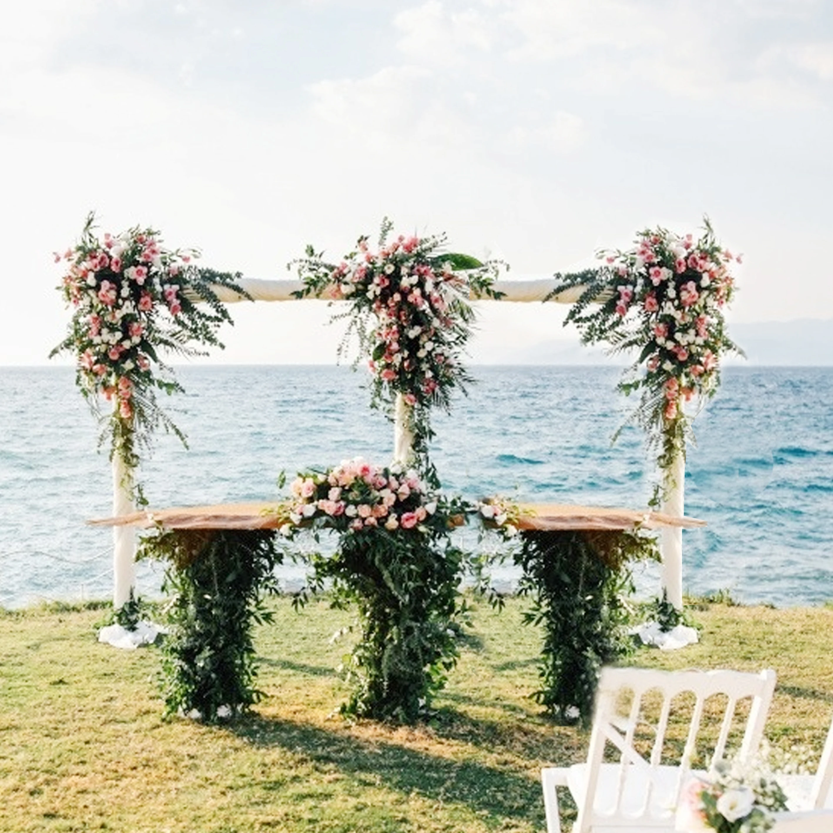 qp-Heavy-Duty Adjustable Backdrop Stand Kit, Drape Pipe Support Frame, Wedding Backdrop, 6m x 3m-
qp-Heavy-Duty Adjustable Backdrop Stand Kit, Drape Pipe Support Frame, Wedding Backdrop, 6m x 3m-