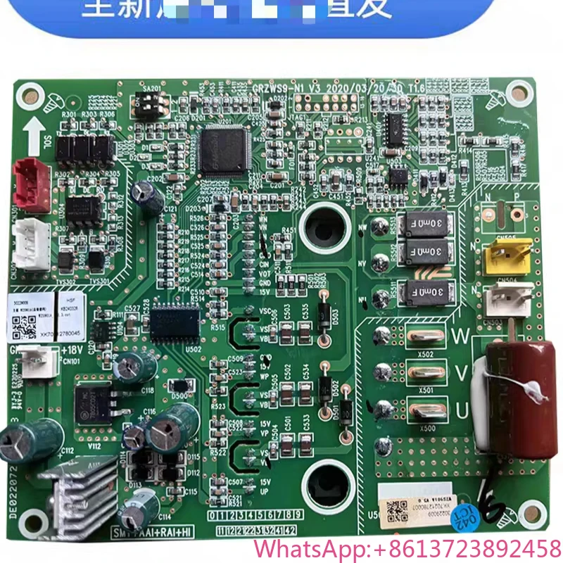 Parts are suitable for Gree fifth generation multi-line computer board 30229009 main board WZS901A drive board 30229010
Parts are suitable for Gree fifth generation multi-line computer board 30229009 main board WZS901A drive board 30229010