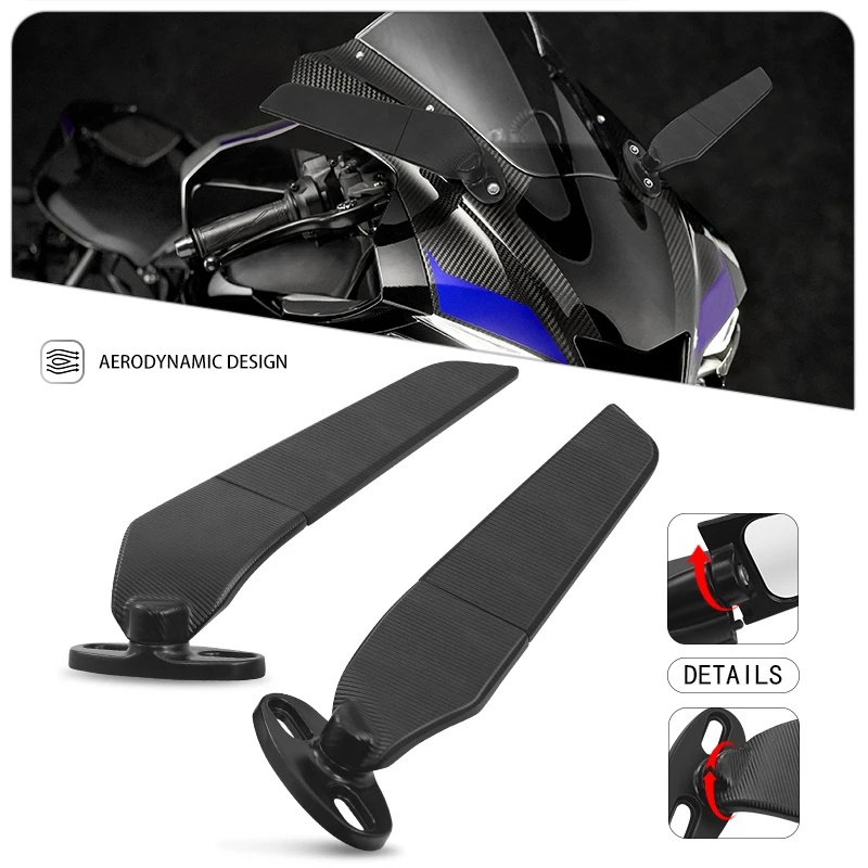Adjustable Rotating Rearview Wind Wing Winglet Side Mirror For 899 959 749 999 1199 1299 1198 1098 Motorcycle Modified Accessory
Adjustable Rotating Rearview Wind Wing Winglet Side Mirror For 899 959 749 999 1199 1299 1198 1098 Motorcycle Modified Accessory