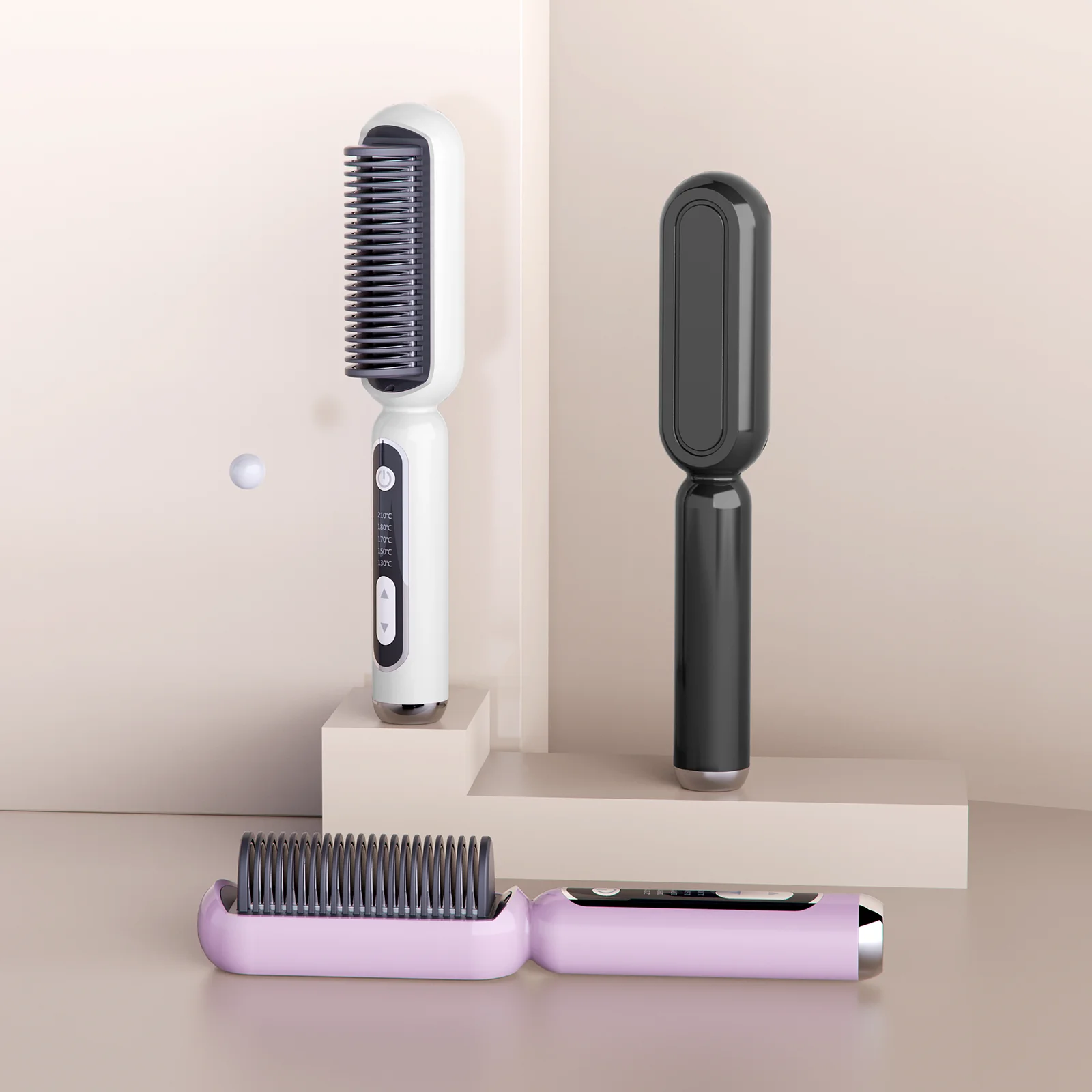 Portable Hair Straightening Comb With Temperature Control Quick Heat-up Anti Frizz Design Effortless Styling Brush Daily Use
Portable Hair Straightening Comb With Temperature Control Quick Heat-up Anti Frizz Design Effortless Styling Brush Daily Use