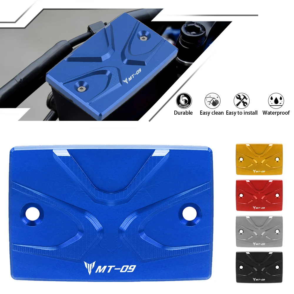 Motorcycle Front Brake Fluid Reservoir Cover ccessories Reservoir Cap For YAMAHA MT09 MT 09 MT-09 2014-2020 2021 CNC Aluminum
Motorcycle Front Brake Fluid Reservoir Cover ccessories Reservoir Cap For YAMAHA MT09 MT 09 MT-09 2014-2020 2021 CNC Aluminum