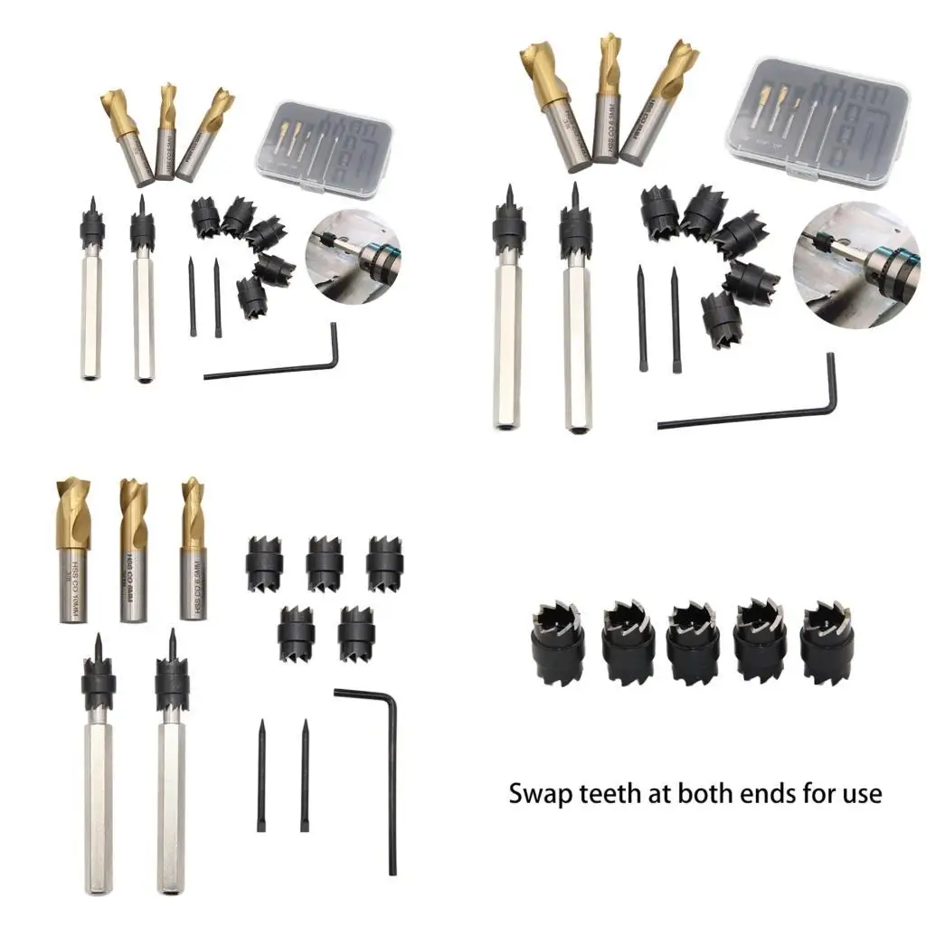Heavy Duty Welding Spots Drill Set Corrosion Resistant Workshop Maintenance Tool D2RD 
Heavy Duty Welding Spots Drill Set Corrosion Resistant Workshop Maintenance Tool D2RD