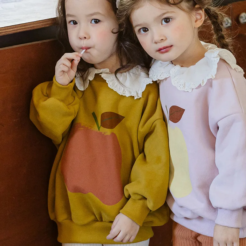 2024 Winter Girl Baby Cotton Soft Cute Apple Fleece Sweater Children's Sweatshirt
2024 Winter Girl Baby Cotton Soft Cute Apple Fleece Sweater Children's Sweatshirt
