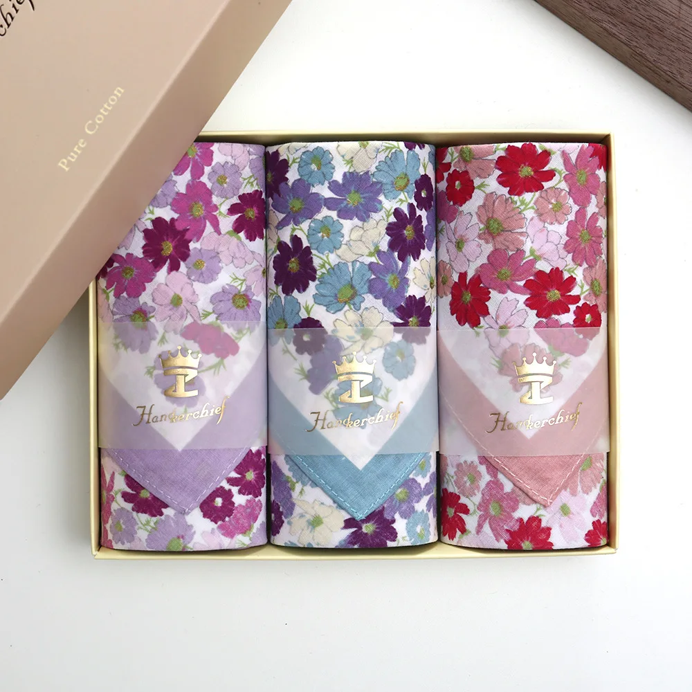 Premium 43cm Floral Combed Cotton Handkerchiefs, Soft Absorbent Pocket Squares for Wedding Guest Gifts
Premium 43cm Floral Combed Cotton Handkerchiefs, Soft Absorbent Pocket Squares for Wedding Guest Gifts