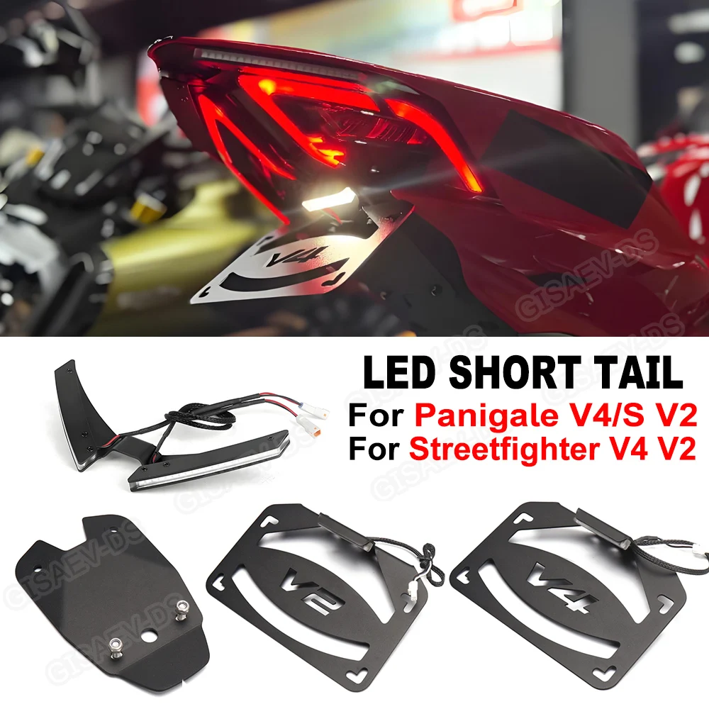 NEW Motorcycle Mount Fender Eliminator Tail Tidy License Plate Holder For Ducati Panigale V4S V4 V2 Streetfighte V2 V4 2025
NEW Motorcycle Mount Fender Eliminator Tail Tidy License Plate Holder For Ducati Panigale V4S V4 V2 Streetfighte V2 V4 2025