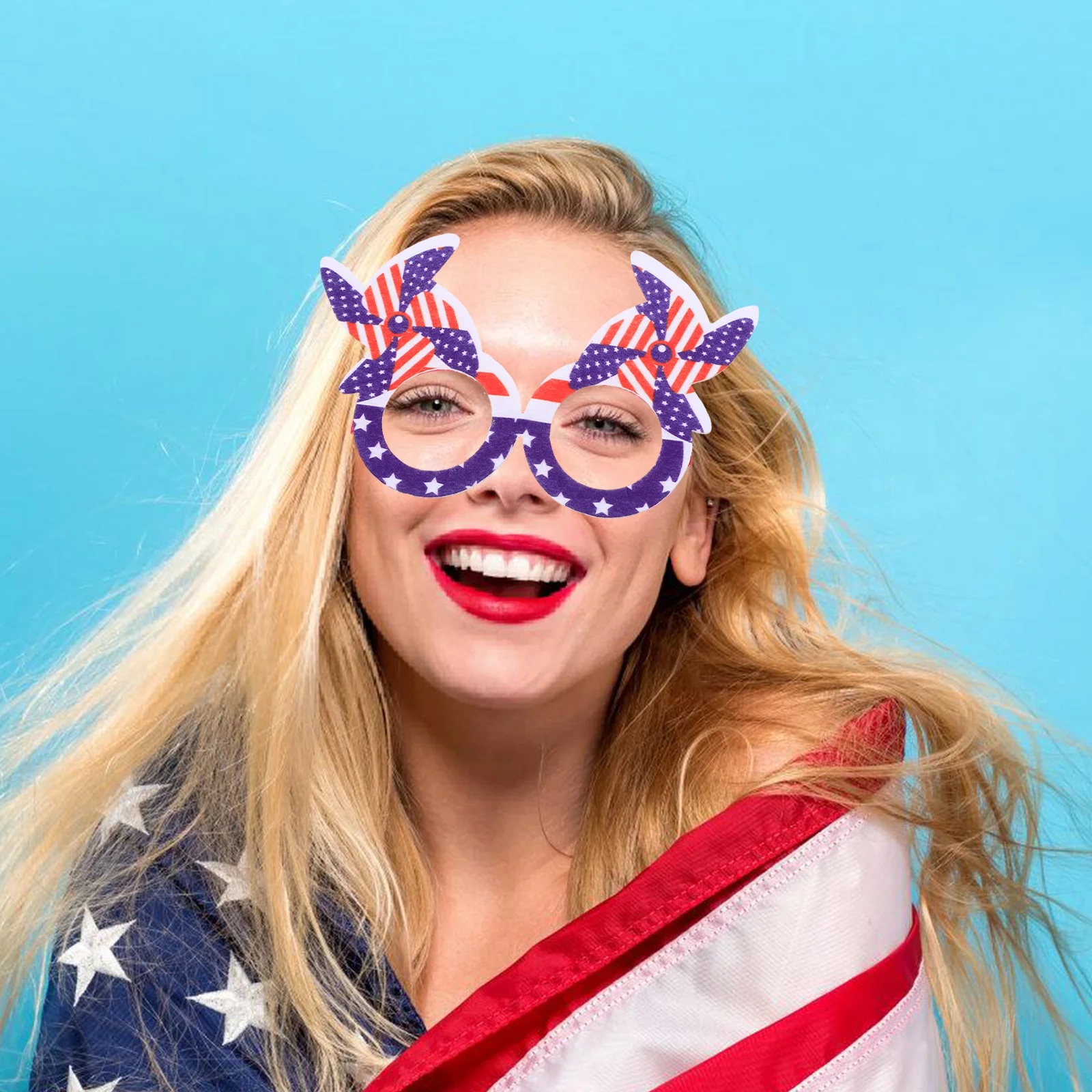 Windmill Glasses Independence Day Party Decorations Aldult Carnival Decorative Plastic Eyeglasses Child Fancy Dress Sunglasses
Windmill Glasses Independence Day Party Decorations Aldult Carnival Decorative Plastic Eyeglasses Child Fancy Dress Sunglasses