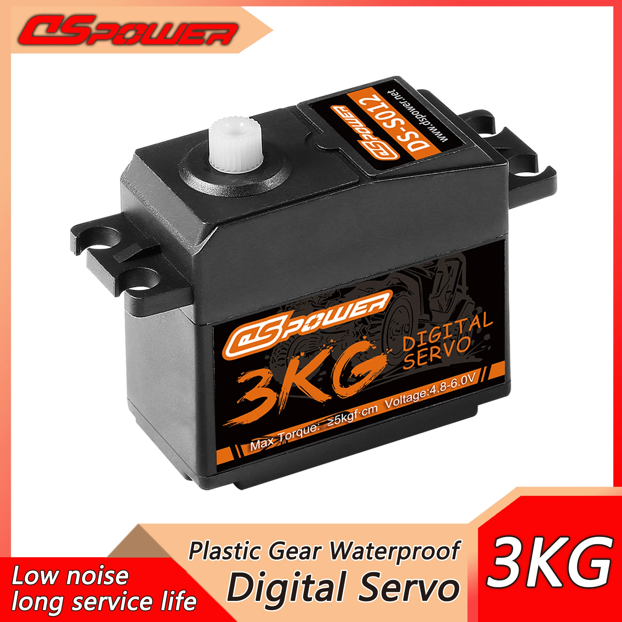 DSpower 3KG Servo Waterproof High Performance Digital Standard Micro Servo for RC Car Plane Drone Helicopter Boat Robot Model
DSpower 3KG Servo Waterproof High Performance Digital Standard Micro Servo for RC Car Plane Drone Helicopter Boat Robot Model