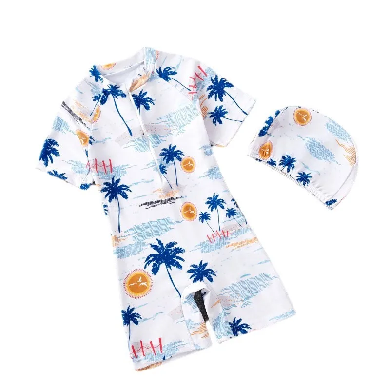 SwimmyCubs Children's Swimwear for Girls, One-piece Swimsuit for Toddlers, Cartoon Short-sleeve Swimwear for Boys
SwimmyCubs Children's Swimwear for Girls, One-piece Swimsuit for Toddlers, Cartoon Short-sleeve Swimwear for Boys