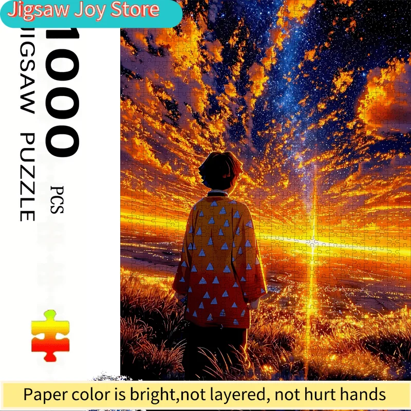 Anime Poster Theme Puzzle | Vibrant Large Colorful Cardboard Puzzle for and Family Entertainment | Home Decor Brain Game Gift
Anime Poster Theme Puzzle | Vibrant Large Colorful Cardboard Puzzle for and Family Entertainment | Home Decor Brain Game Gift
