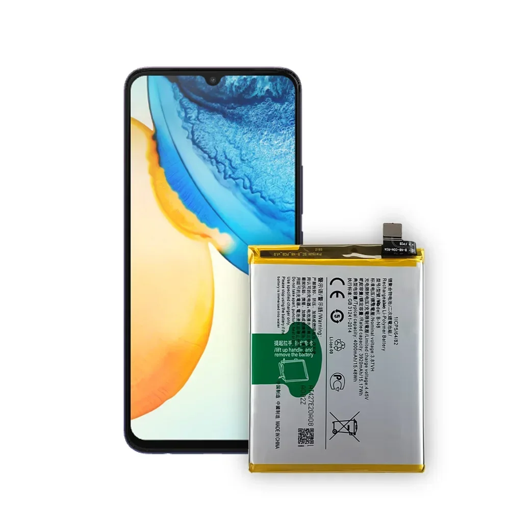 Высокое качество, совместимое с VIVO V20 V20Pro V2024 V2025 B-N8, 4000 мАч, серия батарей для мобильных телефонов, литиевая батарея
Высокое качество, совместимое с VIVO V20 V20Pro V2024 V2025 B-N8, 4000 мАч, серия батарей для мобильных телефонов, литиевая батарея