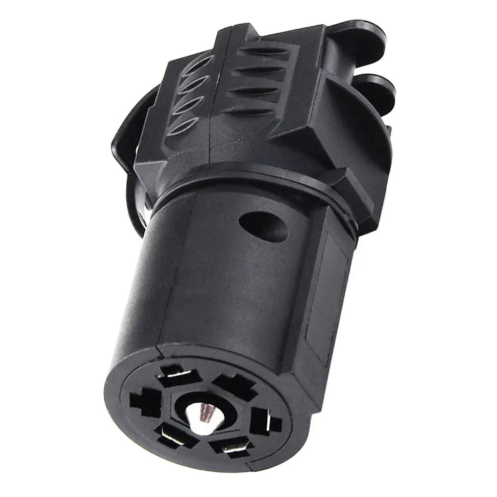 Trailer Adapter 7 Pin to 5 4 Pin Us Standard Plug Dual Row Design Long Lasting Use Overload Protection Trailer Plug Adapter
Trailer Adapter 7 Pin to 5 4 Pin Us Standard Plug Dual Row Design Long Lasting Use Overload Protection Trailer Plug Adapter