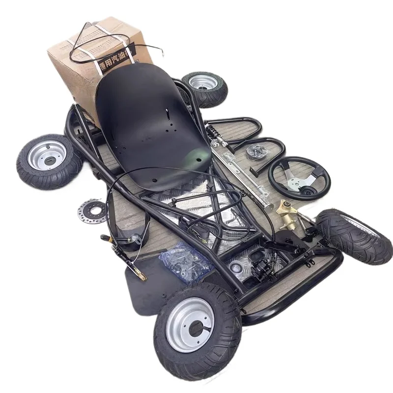 168CC Modified Four-wheel Motorcycle Drift Kart Full Set of Frame Accessories, Gasoline Road Tire Assembly
168CC Modified Four-wheel Motorcycle Drift Kart Full Set of Frame Accessories, Gasoline Road Tire Assembly