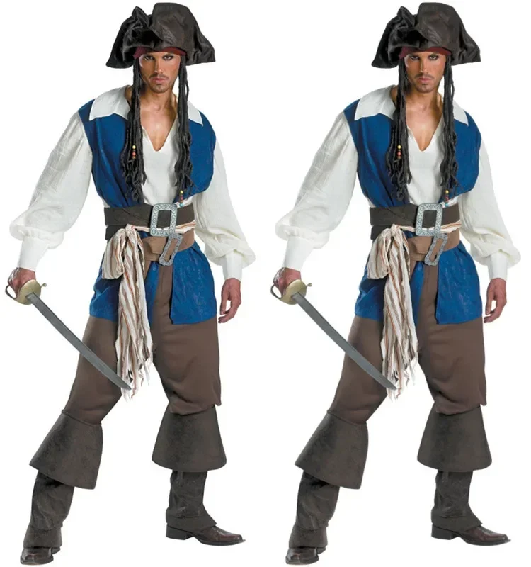 Наряд для ролевых игр, костюм капитана пирата-пирата для взрослых, косплей, мужской костюм капитана пирата
Наряд для ролевых игр, костюм капитана пирата-пирата для взрослых, косплей, мужской костюм капитана пирата