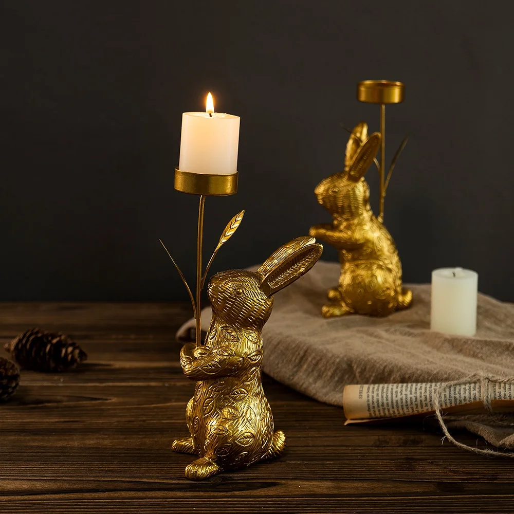 Modern New Rabbit Candle Table Easter Resin Decoration Home Living Room Dining Room Table Resin Crafts
Modern New Rabbit Candle Table Easter Resin Decoration Home Living Room Dining Room Table Resin Crafts
