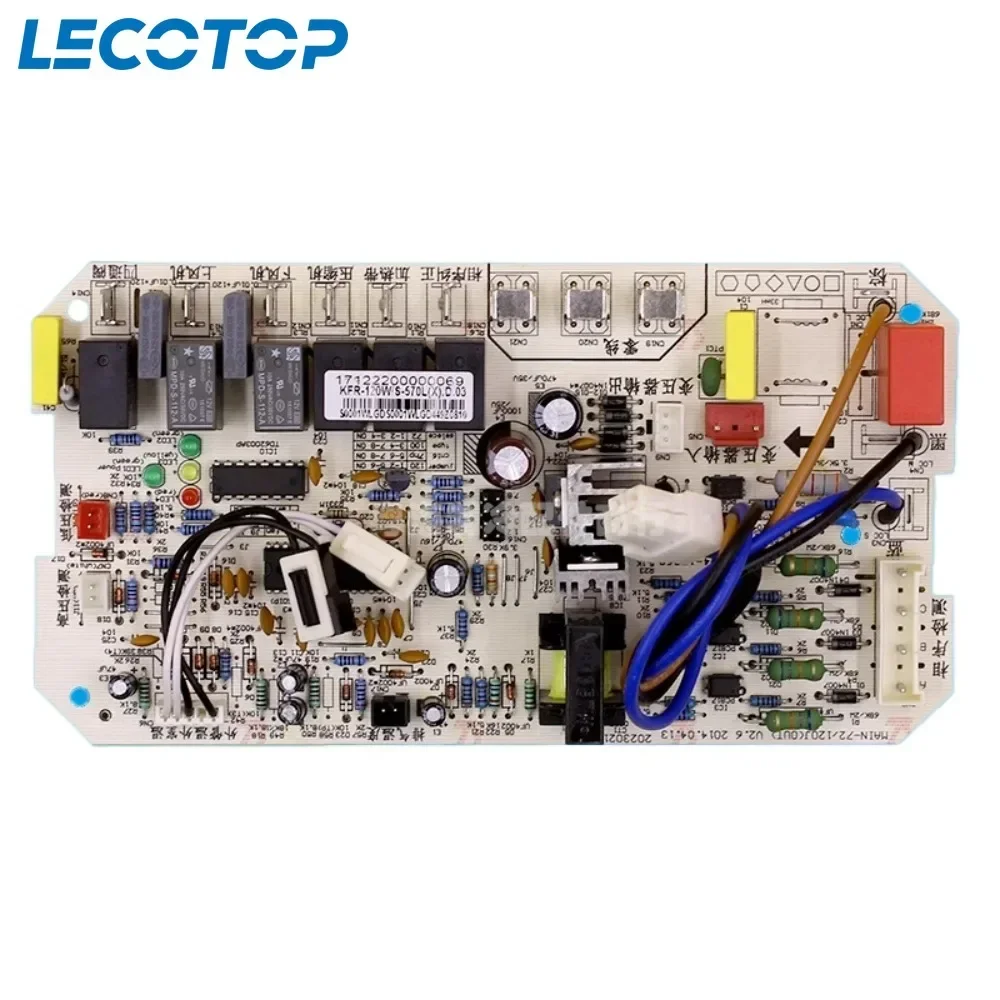 Новая печатная плата MAIN-72/120J (OUT) KFR-120W/S-570L, плата управления наружным блоком для запасных частей для кондиционера Midea
Новая печатная плата MAIN-72/120J (OUT) KFR-120W/S-570L, плата управления наружным блоком для запасных частей для кондиционера Midea