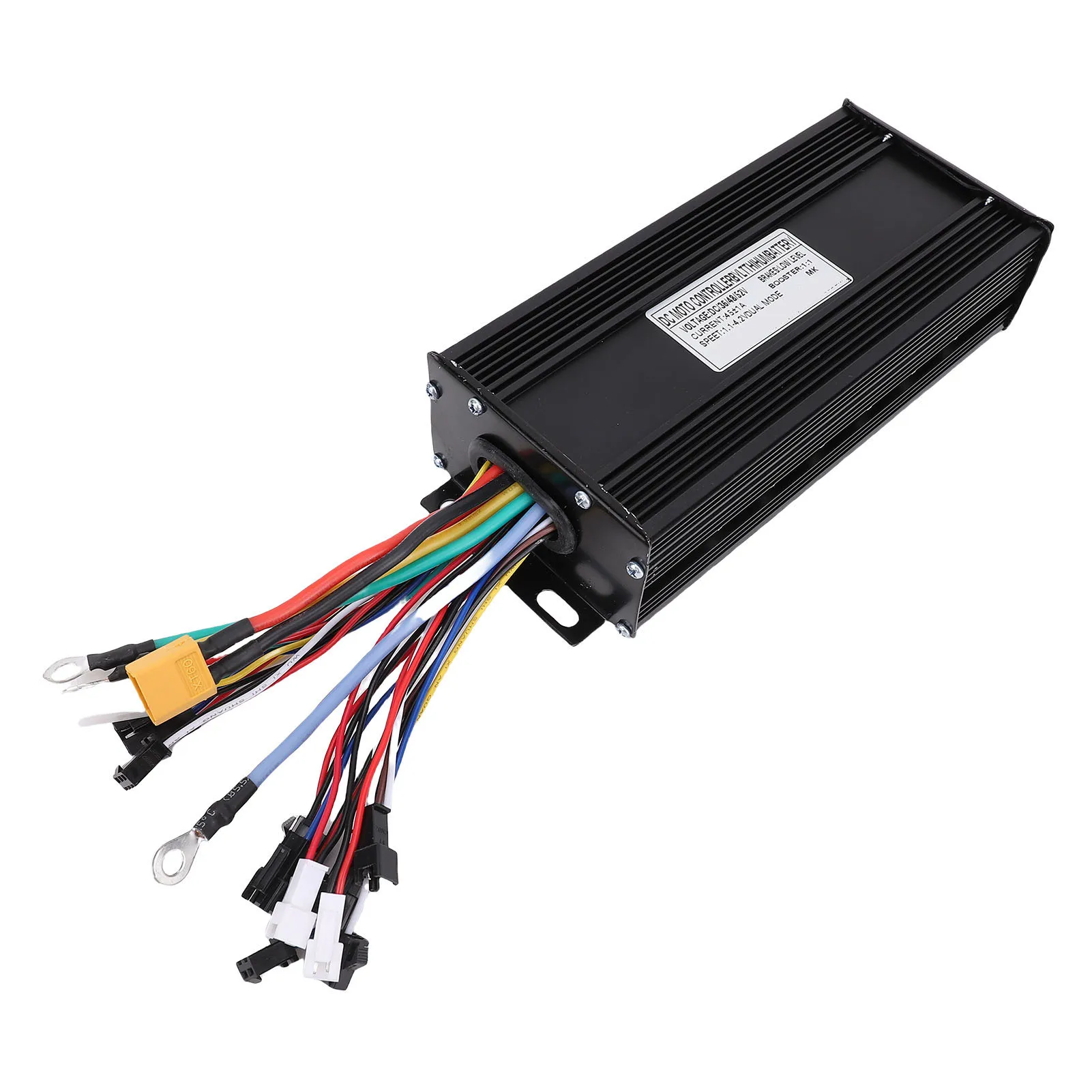 Electric Scooter Controller Brushless Controller 3 Mode Aluminum Alloy Safe Excellent Heat Dissipation Sine Wave for Upgrade
Electric Scooter Controller Brushless Controller 3 Mode Aluminum Alloy Safe Excellent Heat Dissipation Sine Wave for Upgrade