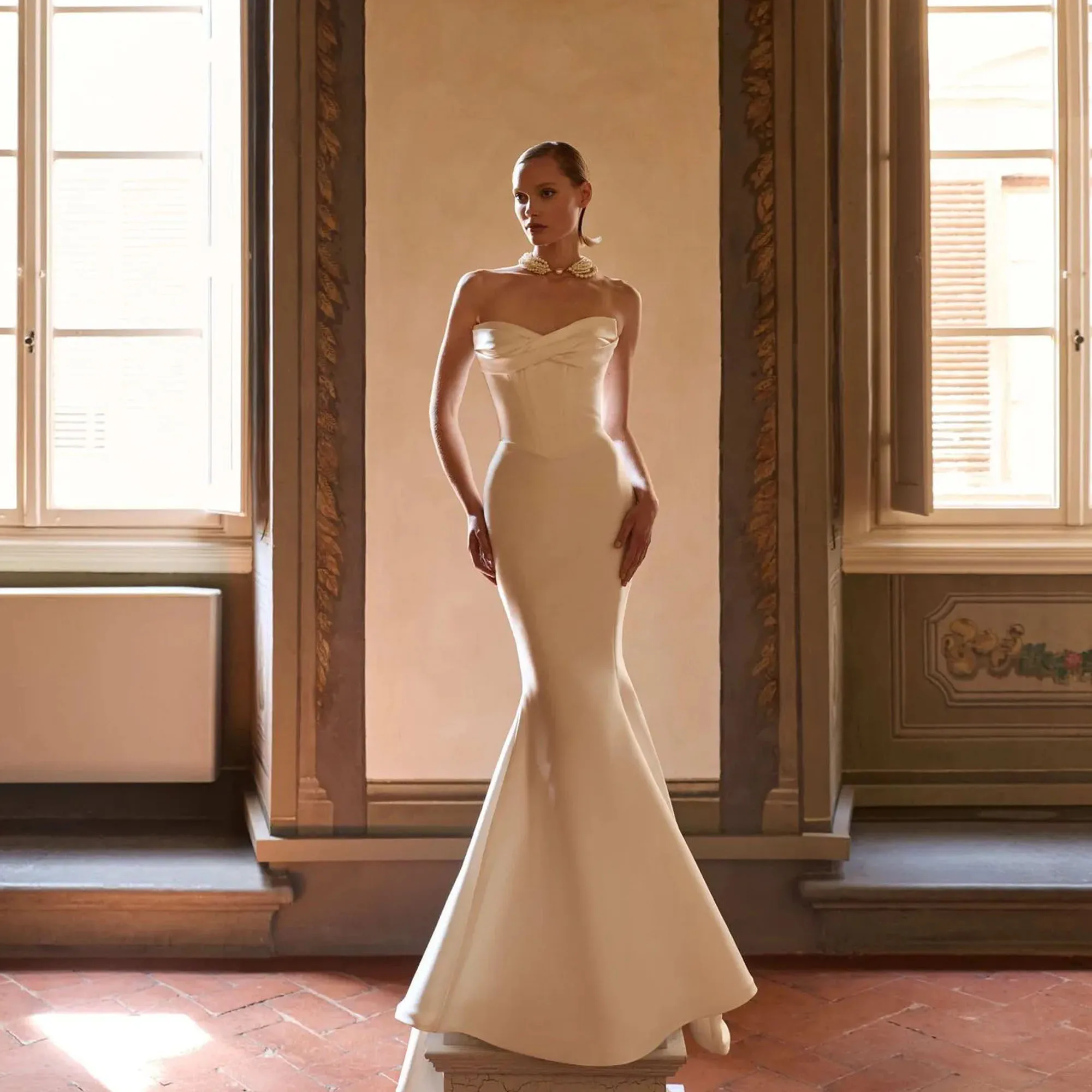 Satin Wedding Dresses 2026 Luxury Sweetheart Neck Mermaid Elegant Bridal Gown Sleeveless 2 In 1 Vestido De Novia Customized
Satin Wedding Dresses 2026 Luxury Sweetheart Neck Mermaid Elegant Bridal Gown Sleeveless 2 In 1 Vestido De Novia Customized