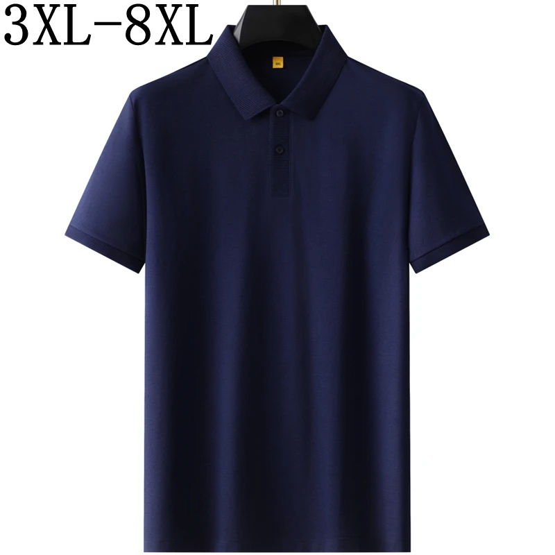 8XL 7XL 6XL 2025 New Summer High End Luxury Cotton Polo T Shirt Men Tops Casual Loose Mens Shirts Business Design polos homme
8XL 7XL 6XL 2025 New Summer High End Luxury Cotton Polo T Shirt Men Tops Casual Loose Mens Shirts Business Design polos homme