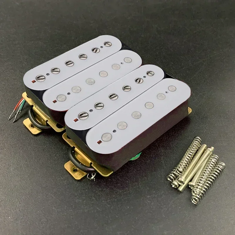 Humbucker Electric Guitar Pickup Coil Splitting Pickup Humbucker Dual Coil Pickup 4 Conduct Cable N-7.5K/B-15K Output White
Humbucker Electric Guitar Pickup Coil Splitting Pickup Humbucker Dual Coil Pickup 4 Conduct Cable N-7.5K/B-15K Output White