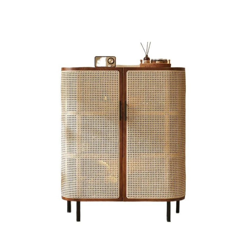 Nordic solid wood sideboard ins vintage rattan sideboard B&B bedroom living room wabi-sabi style storage cabinet
Nordic solid wood sideboard ins vintage rattan sideboard B&B bedroom living room wabi-sabi style storage cabinet