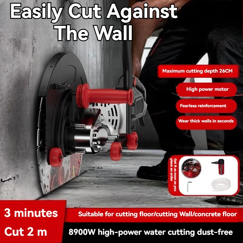 Многофункциональный долбежный станок для железобетонных стен на воде и электричестве, режущий станок Мощный бесщеточный инструмент для резки стен
Многофункциональный долбежный станок для железобетонных стен на воде и электричестве, режущий станок Мощный бесщеточный инструмент для резки стен