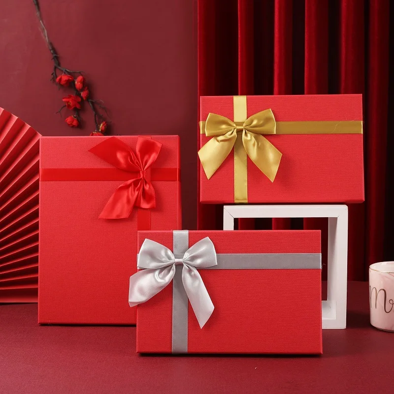 Custom Red Box Large Box Exquisite Korean Style Scarf Box Empty Box Valentine's Day Box
Custom Red Box Large Box Exquisite Korean Style Scarf Box Empty Box Valentine's Day Box
