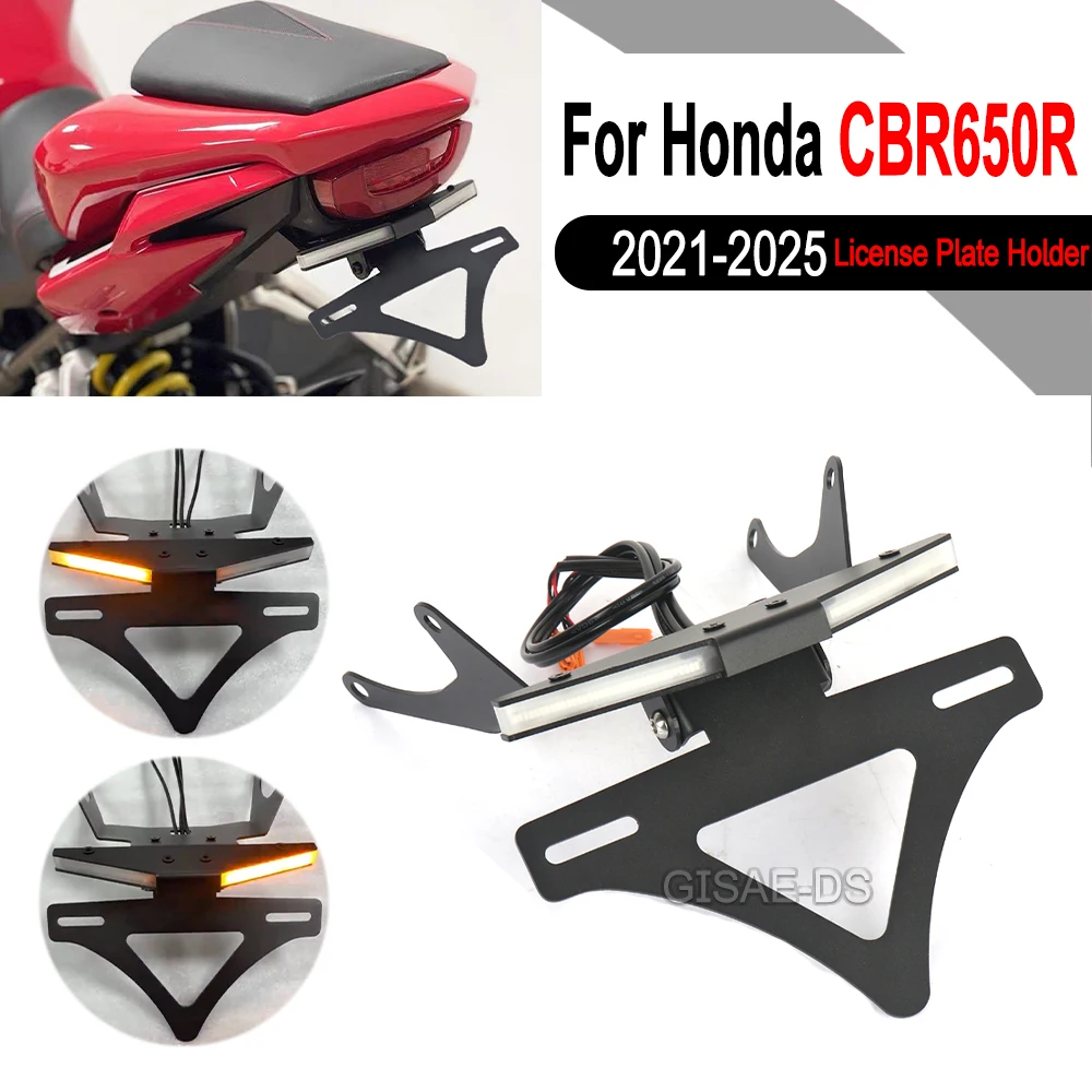 CB CBR 650R Motorcycle License Plate Holder Bracket Rear Tail Tidy Fender Eliminator Kit for Honda CBR650R CB650R 2021-2025
CB CBR 650R Motorcycle License Plate Holder Bracket Rear Tail Tidy Fender Eliminator Kit for Honda CBR650R CB650R 2021-2025