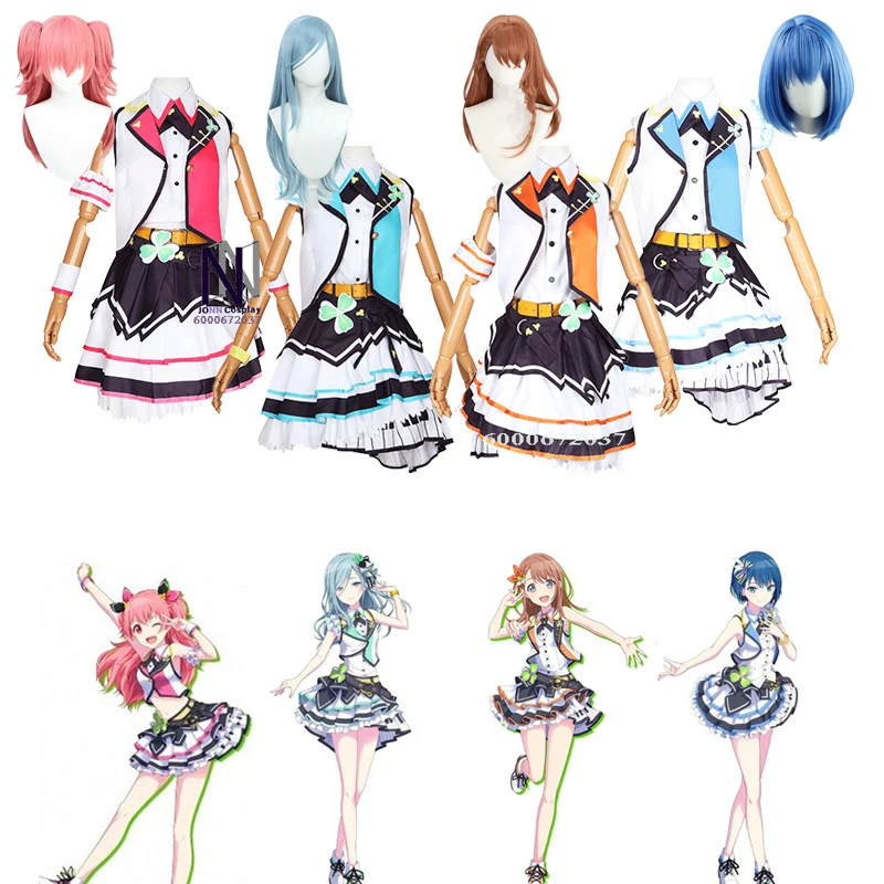 Project Sekai Colorful Stage MORE JUMP Cosplay - Kiritani Haruka, Hanasato Minori, Momoi Airi & Hinomori Shizuku Costumes
Project Sekai Colorful Stage MORE JUMP Cosplay - Kiritani Haruka, Hanasato Minori, Momoi Airi & Hinomori Shizuku Costumes