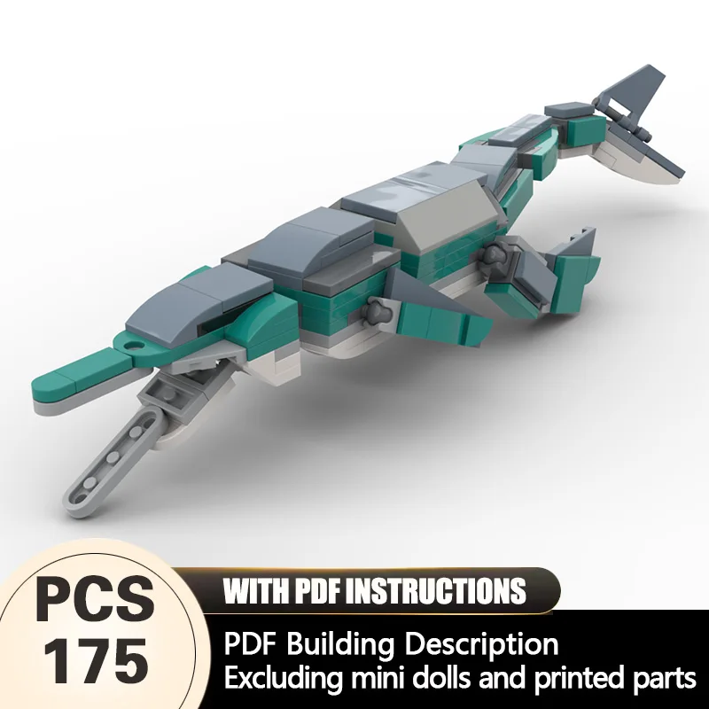 Creators Animal Series Model MOC Building Bricks Metriorhynchus Modular Technology Gifts Holiday Assemble Children Toys Suit
Creators Animal Series Model MOC Building Bricks Metriorhynchus Modular Technology Gifts Holiday Assemble Children Toys Suit