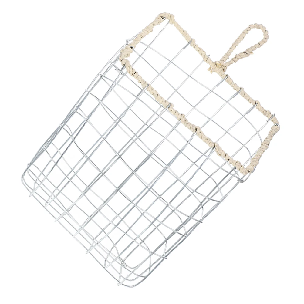 Iron Wire Woven Storage Basket for Snacks Fruits Bread Kitchen Pantry Wall Hanging ganizer Storage Solution
Iron Wire Woven Storage Basket for Snacks Fruits Bread Kitchen Pantry Wall Hanging ganizer Storage Solution