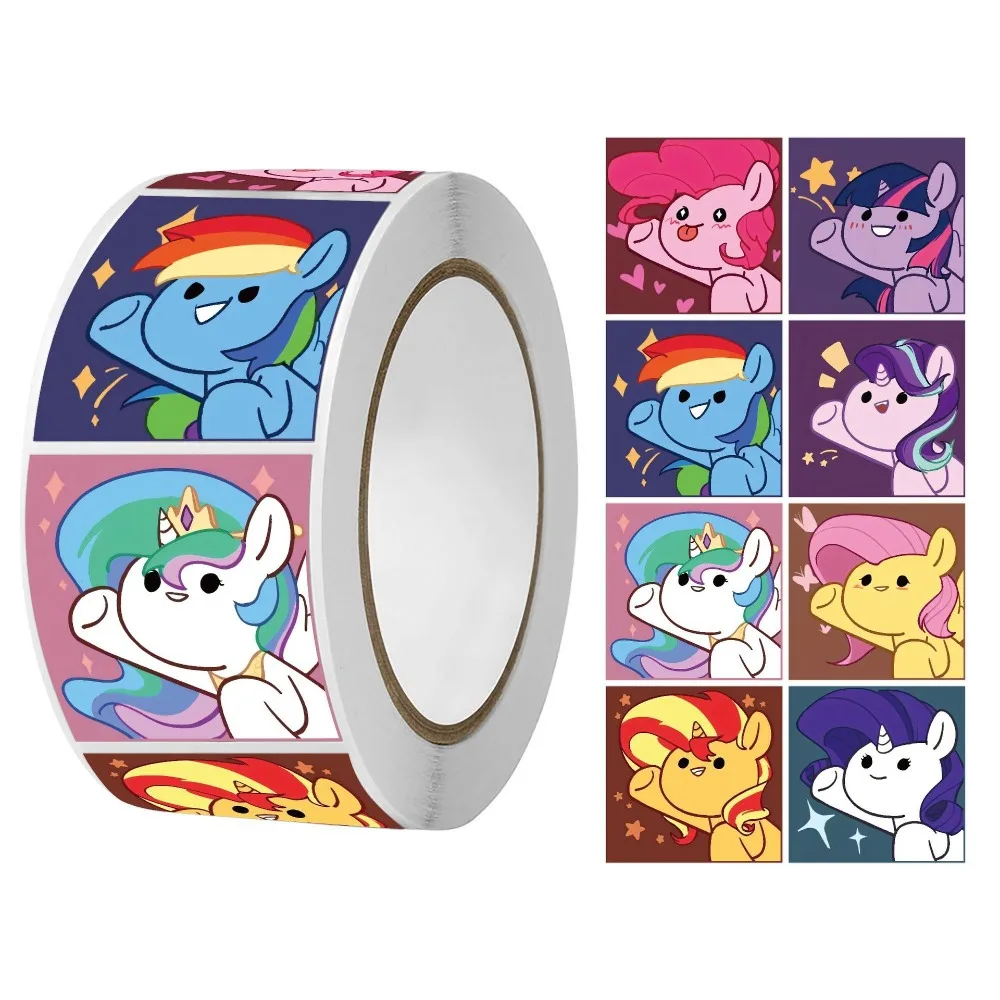 500Pcs/Roll Little Pony Sticker Gift Packaging Tape Sealing Adhesive Circular Children's Cartoon Stickers
500Pcs/Roll Little Pony Sticker Gift Packaging Tape Sealing Adhesive Circular Children's Cartoon Stickers