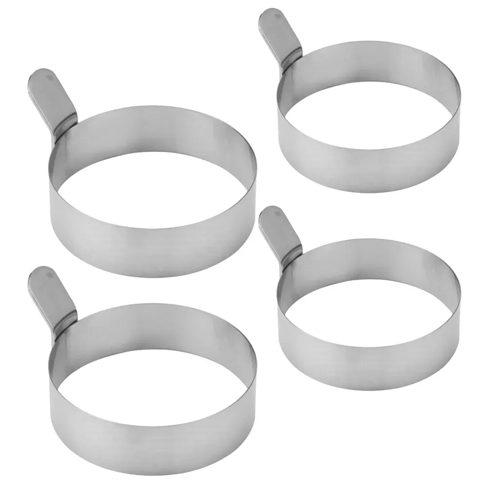 4pcs Egg Mold Frying Egg Rings Stainless Steel Rings for Eggs Pancakes Breakfast Tools Nonstick Kitchen Gadgets
4pcs Egg Mold Frying Egg Rings Stainless Steel Rings for Eggs Pancakes Breakfast Tools Nonstick Kitchen Gadgets
