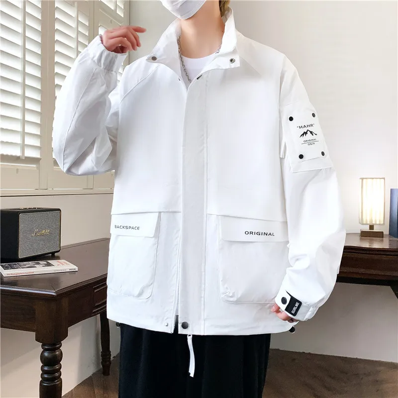 High Quality Men's Jackets 2024 Spring Autumn Steetwear Casual Solid Loose Coats Outdoor Windbreaker Youth Tops Parkas Clothing
High Quality Men's Jackets 2024 Spring Autumn Steetwear Casual Solid Loose Coats Outdoor Windbreaker Youth Tops Parkas Clothing