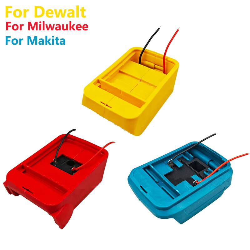Новый держатель для литий-ионного аккумулятора Makita/DeWalt/Milwaukee 18-21 В, базовый инструмент, портативный адаптер «сделай сам», разъем для аккумулятора, корпус зарядной головки
Новый держатель для литий-ионного аккумулятора Makita/DeWalt/Milwaukee 18-21 В, базовый инструмент, портативный адаптер «сделай сам», разъем для аккумулятора, корпус зарядной головки