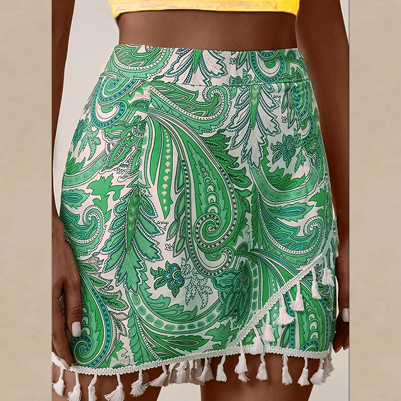 Women's Elegant Summer Floral Print Tassel Ladies Shorts Fashion Pantskirt
Women's Elegant Summer Floral Print Tassel Ladies Shorts Fashion Pantskirt
