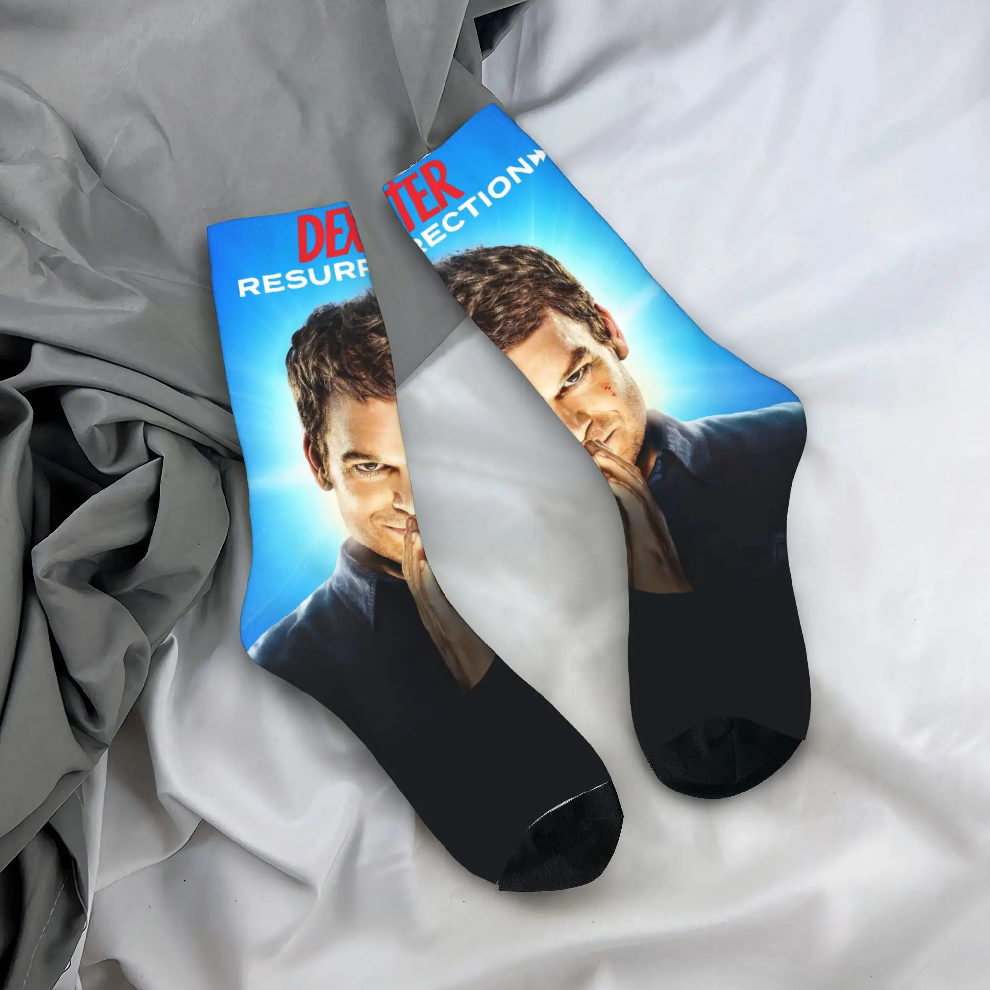 Носки Dexter Resurrection, забавные чулки, осенние нескользящие носки для пар, удобные носки для скалолазания с узором
Носки Dexter Resurrection, забавные чулки, осенние нескользящие носки для пар, удобные носки для скалолазания с узором