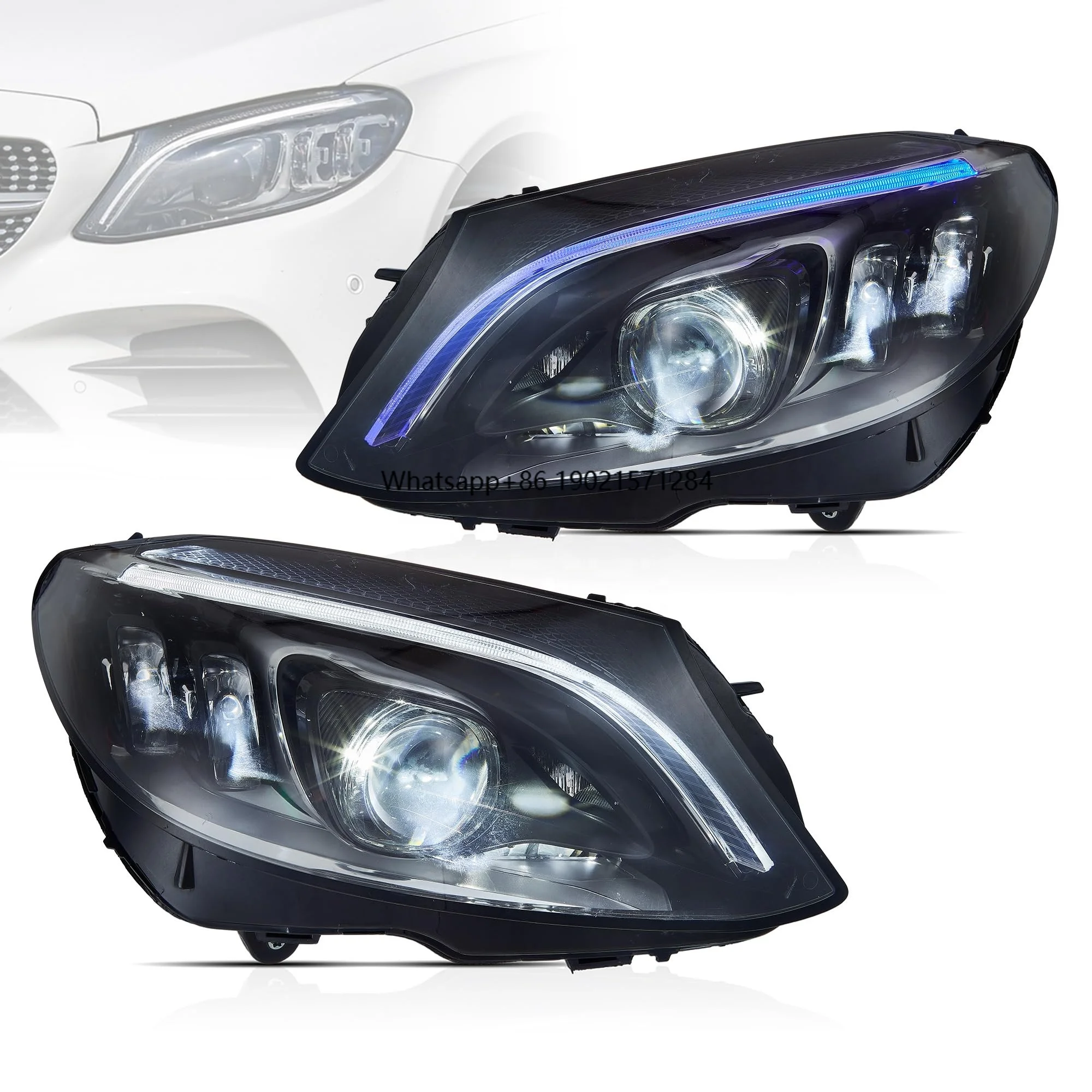 Car Lights for W205 Headlight Projector Lens C-Class C180 C200 C260 C300 Head Lamp High Quality WIth Sign LED Headlights
Car Lights for W205 Headlight Projector Lens C-Class C180 C200 C260 C300 Head Lamp High Quality WIth Sign LED Headlights