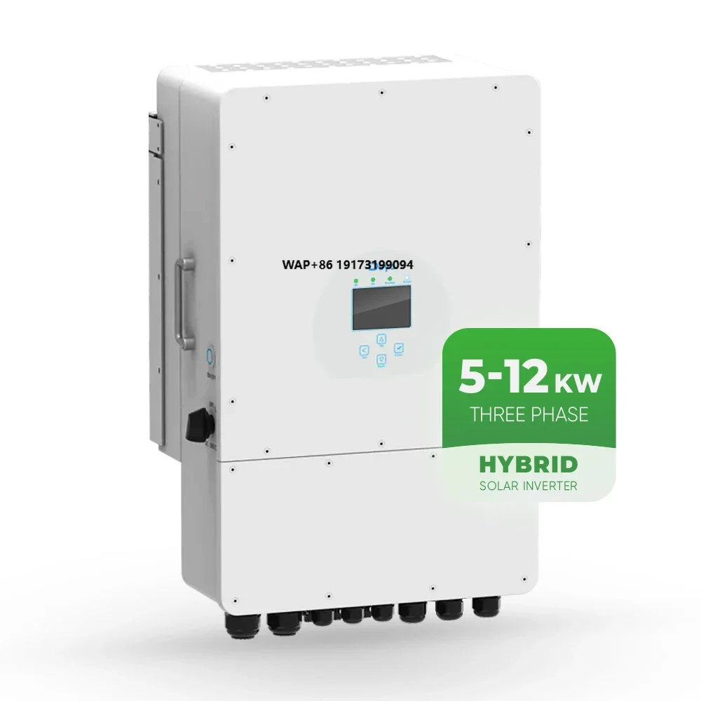 Гибридный солнечный инвертор On/Off Split Phase 120В 240В 6кВт 8кВт 10кВт 12кВт, последовательная схема преобразования DC в AC
Гибридный солнечный инвертор On/Off Split Phase 120В 240В 6кВт 8кВт 10кВт 12кВт, последовательная схема преобразования DC в AC