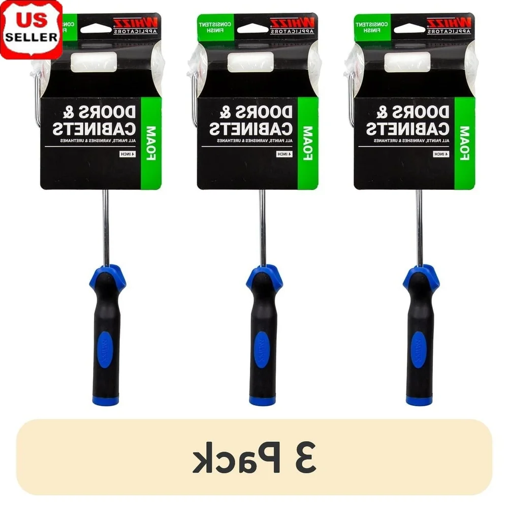 3 упаковки, 4-дюймовый пенопластовый мини-валик для краски с ручкой, свободный прочный водный масляный валик, краски, пятна, лаки, проекты «сделай сам»
3 упаковки, 4-дюймовый пенопластовый мини-валик для краски с ручкой, свободный прочный водный масляный валик, краски, пятна, лаки, проекты «сделай сам»