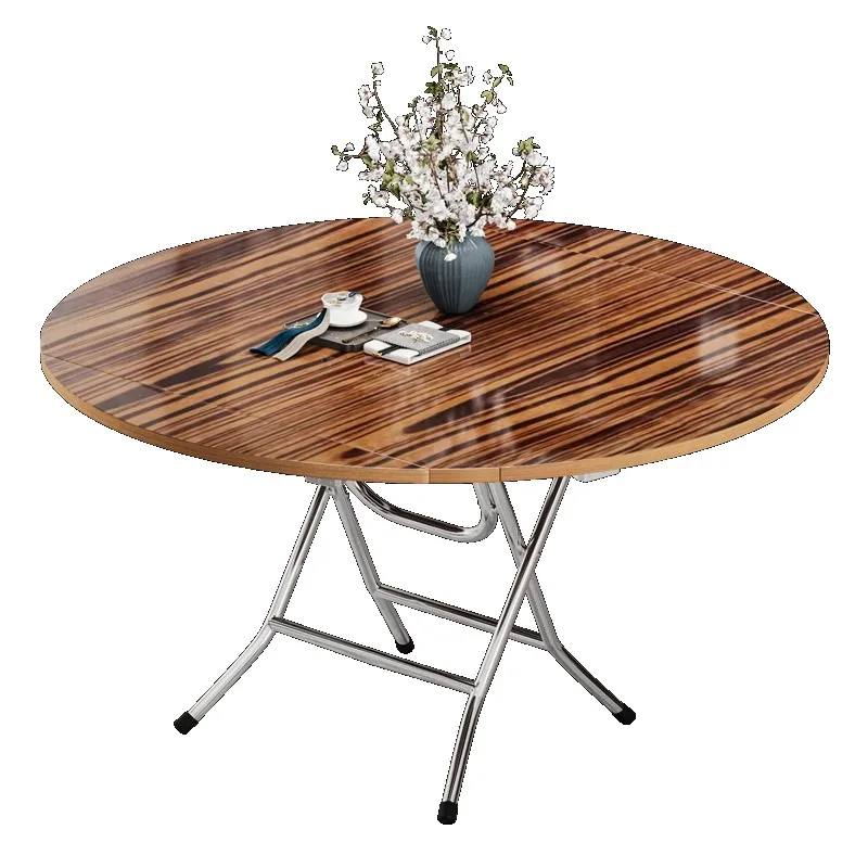 Foldable round table dining table Household square table Simple old-fashioned side standing dining Folding 6 people
Foldable round table dining table Household square table Simple old-fashioned side standing dining Folding 6 people